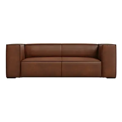 Konyakbarna bőr kanapé 212 cm Madame – Windsor & Co Sofas