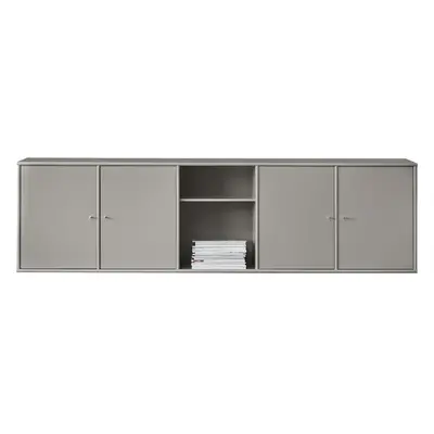 Szürke alacsony komód 220x61 cm Mistral - Hammel Furniture