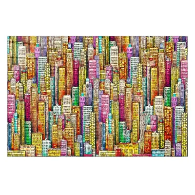 Üveg kép 100x70 cm City – Wallity