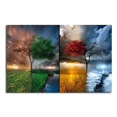 Seasons vászonkép, 70 x 45 cm