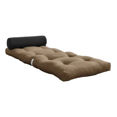 Szürkésbarna futon matrac 70x200 cm Wrap Mocca/Dark Grey – Karup Design