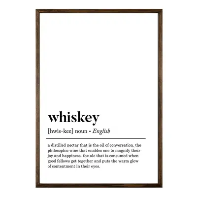 Poszter 50x70 cm Whiskey – Wallity