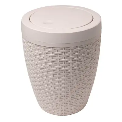 Rattan Bath Bin Calico krémszínű fürdőszobai kosár, 5 l - Addis