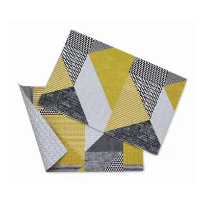 Textil tányéralátét szett 2 db-os 46x30 cm Larsson Geo – Catherine Lansfield