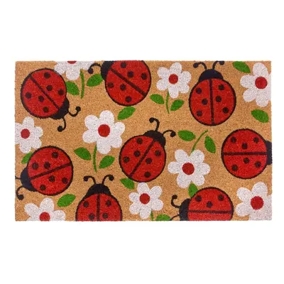 Kókuszrost lábtörlő 75x45 cm Lady Beetle - Hanse Home