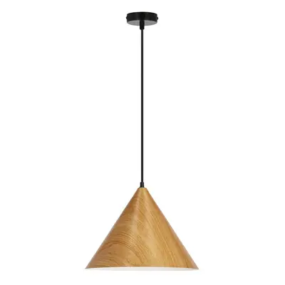 Barna függőlámpa fém búrával ø 32 cm Dunca – Candellux Lighting