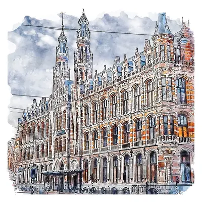 Kép 50x50 cm Amsterdam – Fedkolor