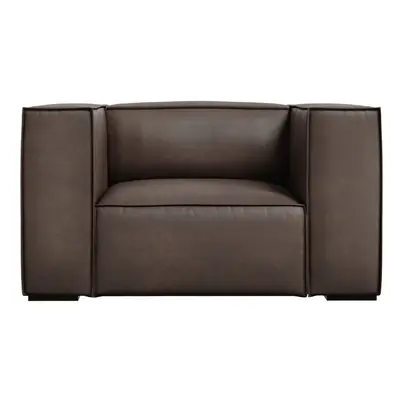 Barna bőr fotel Madame – Windsor & Co Sofas