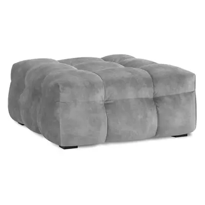 Vesta szürke bársony puff - Windsor & Co Sofas