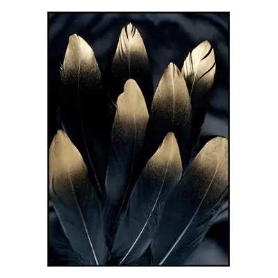 Kép 30x40 cm Golden Feather – Malerifabrikken