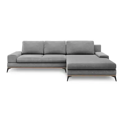 Planet szürke kinyitható sarokkanapé, jobb oldali - Windsor & Co Sofas