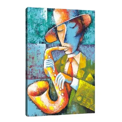 Saxophone kép, 50 x 70 cm - Tablo Center