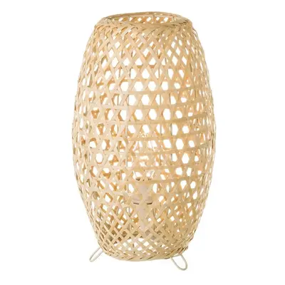 Natúr színű bambusz asztali lámpa bambusz búrával (magasság 36 cm) Natural Way – Casa Selección