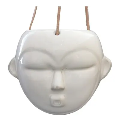 Mask fehér függő virágcserép, magasság 15,2 cm - PT LIVING