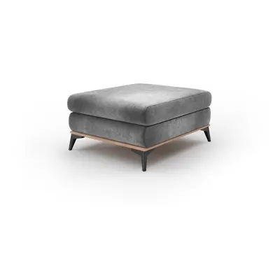 Astre szürke puff bársony kárpittal - Windsor & Co Sofas