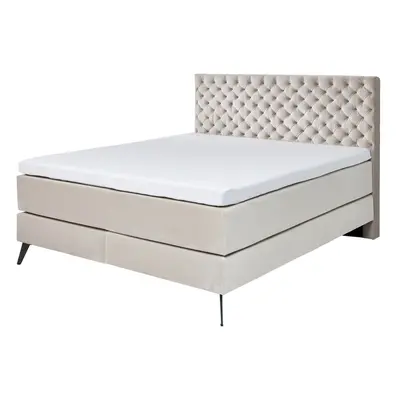 Bézs boxspring ágy 180x200 cm La Maison – Meise Möbel