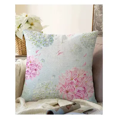 Peony kék pamut keverék párnahuzat, 55 x 55 cm - Minimalist Cushion Covers