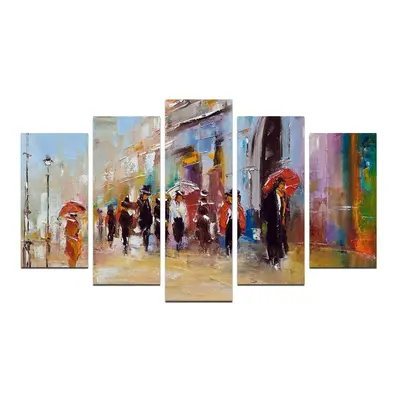 Kép szett 5 db-os 20x60 cm – Wallity