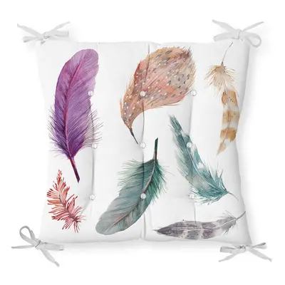 Feathers pamut keverék székpárna, 40 x 40 cm - Minimalist Cushion Covers