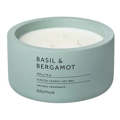 Illatos szójaviasz gyertya égési idő 25 ó Fraga: Basil & Bergamot – Blomus