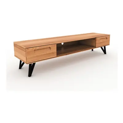 Bükkfa TV-állvány 182x42 cm Golo - The Beds