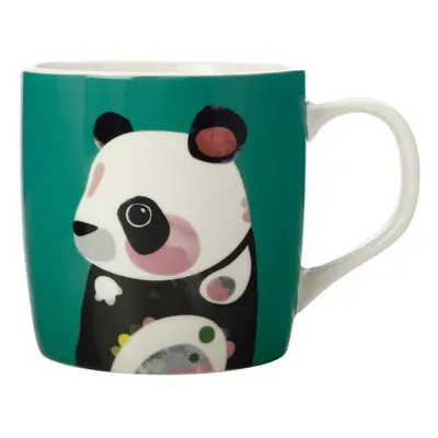 Pete Cromer Panda türkiz porcelán bögre, 375 ml - Maxwell & Williams