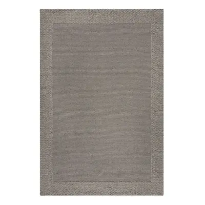 Szürke gyapjú szőnyeg 200x290 cm Rue – Flair Rugs