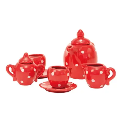 Porcelán teáskészlet játékkonyhába La Grande Famille Tea Set - Moulin Roty