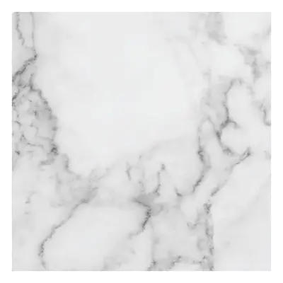 Slab Sticker White Marble padlómatrica, 30 x 30 cm - Ambiance