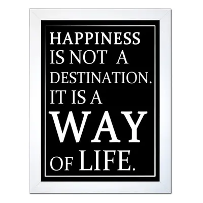 Poszter 30x40 cm Happiness – Styler