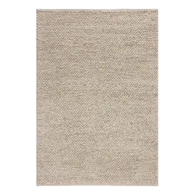 Világosszürke kézi szövésű gyapjúkeverék szőnyeg 120x170 cm Minerals – Flair Rugs