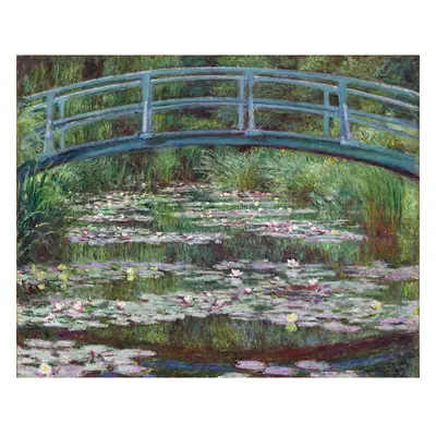 Claude Monet festmény másolat - The Japanese Footbridge, 50 x 40 cm