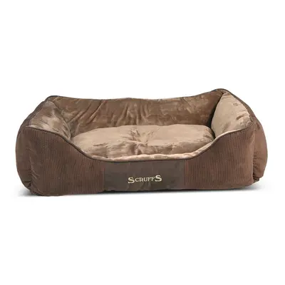 Barna plüss fekhely kutyáknak 70x90 cm Scruffs Chester XL – Plaček Pet Products