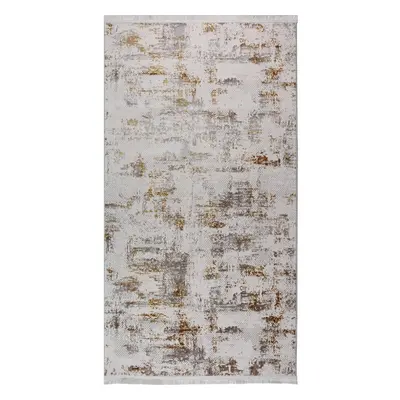 Krémszínű-aranyszínű mosható szőnyeg 120x180 cm Gold – Vitaus