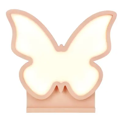 Rózsaszín gyerek éjjelilámpa Butterfly – Candellux Lighting