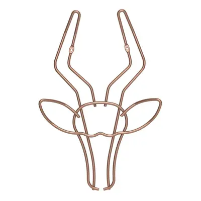 Gazella formájú fali akasztó, szélesség 30 cm - Metaltex