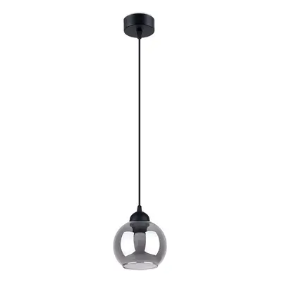 Fekete függőlámpa ø 15 cm Grande – Nice Lamps