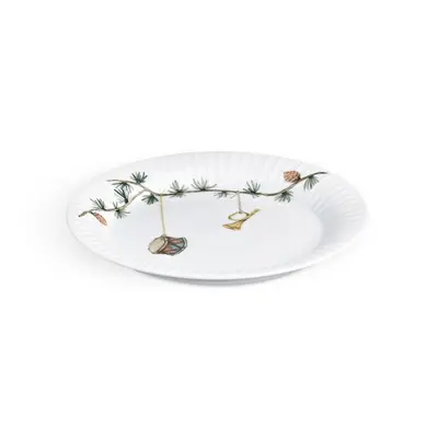 Fehér desszertes porcelán tányér karácsonyi mintával ø 19 cm Hammershøi Christmas – Kähler Desig