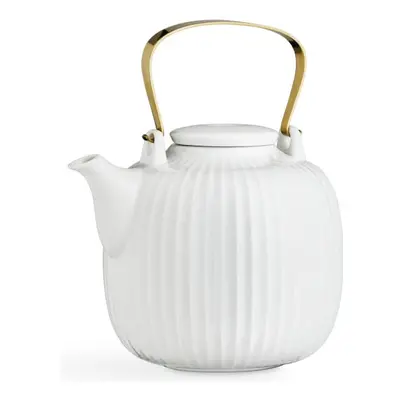 Hammershoi fehér porcelán teáskanna, 1,2 l - Kähler Design