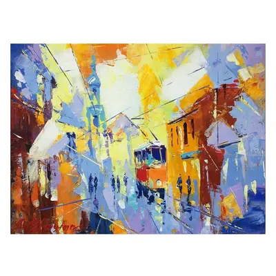 Kép 100x70 cm Town – Wallity