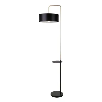 Fekete állólámpa (magasság 172 cm) Impact – Candellux Lighting