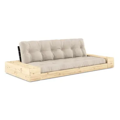 Bézs kinyitható kanapé 244 cm Base – Karup Design