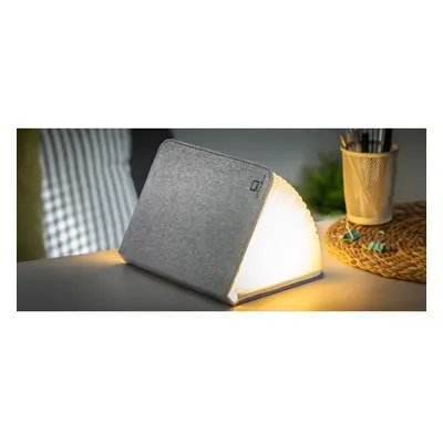 LED asztali lámpa textil búrával (magasság 2,5 cm) Booklight – Gingko