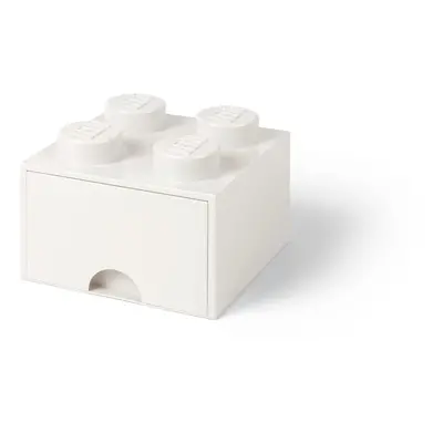 Négyszögletes fehér tárolódoboz - LEGO®