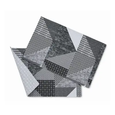 Textil tányéralátét szett 2 db-os 46x30 cm Larsson Geo – Catherine Lansfield