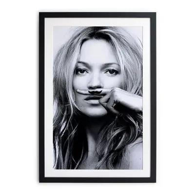 Kate Moss keretezett poszter, 40 x 30 cm - Little Nice Things