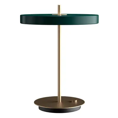 Sötétzöld LED dimmelhető asztali lámpa fém búrával (magasság 41,5 cm) Asteria Table – UMAGE