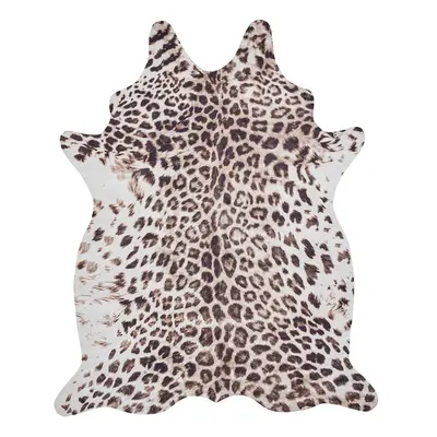 Barna-bézs szőnyeg 155x195 cm Faux Leopard – Think Rugs