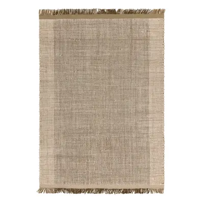 Világosbarna kézi szövésű gyapjú szőnyeg 120x170 cm Avalon – Asiatic Carpets