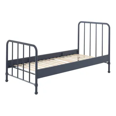 Sötétkék fém gyerekágy 90x200 cm BRONXX – Vipack